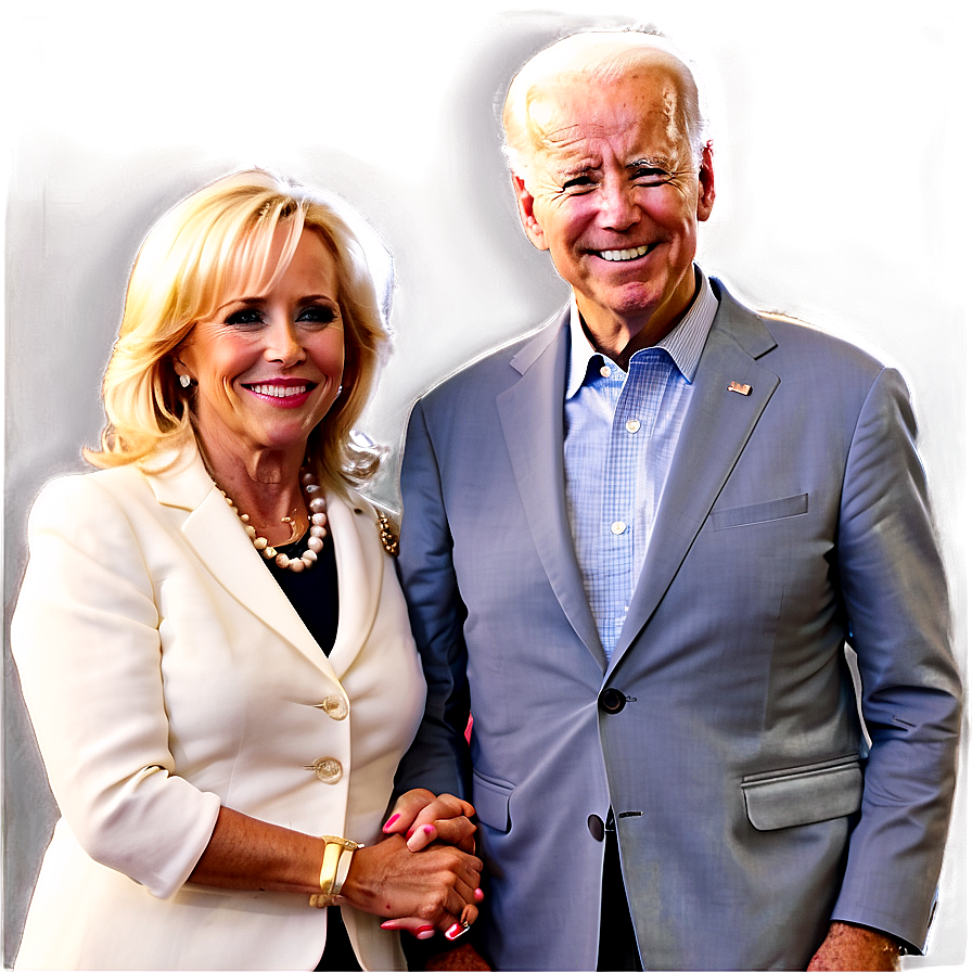 Joe Biden And Jill Biden Png Bfe PNG Image