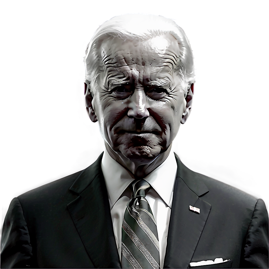 Joe Biden In Suit Png Ctn PNG Image