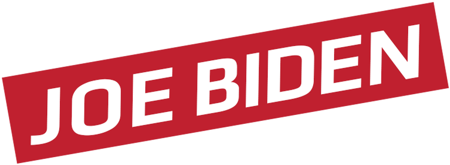 Joe Biden Text Logo PNG Image