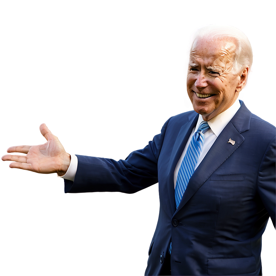 Joe Biden Wave Png Paw PNG Image