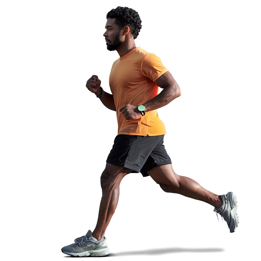 Jogger On The Move Png Phb PNG Image