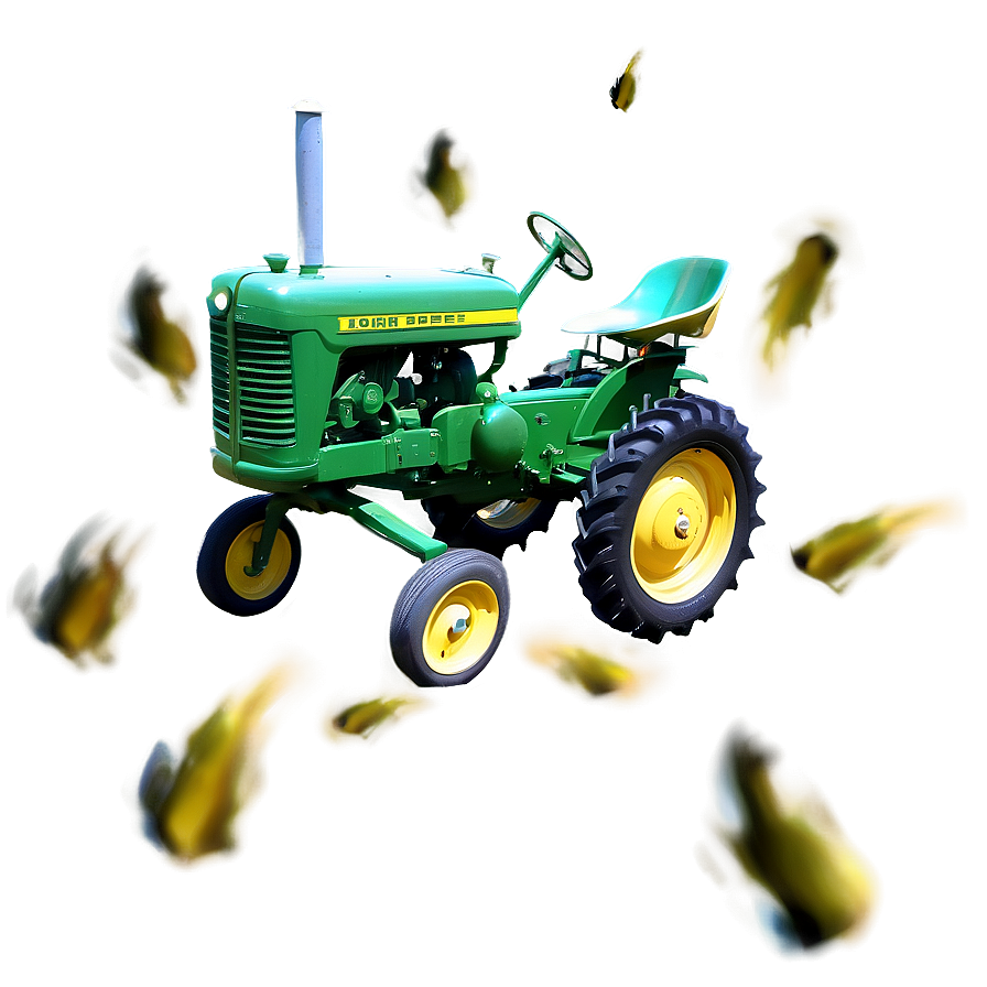 John Deere Antique Tractor Show Png Ghb PNG Image