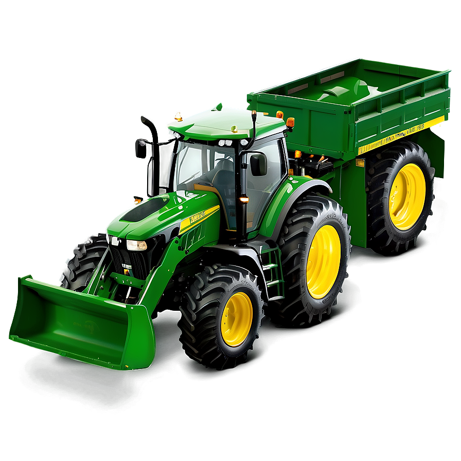 John Deere Heavy Duty Tractor Png 06262024 PNG Image