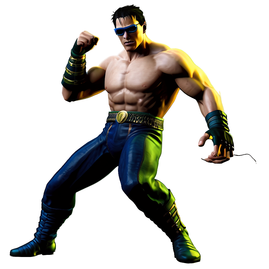 Johnny Cage In Mortal Kombat Tournament Png 30 PNG Image