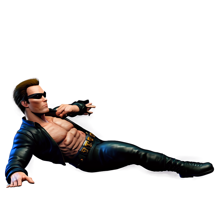 Johnny Cage Side Kick Png Aue PNG Image