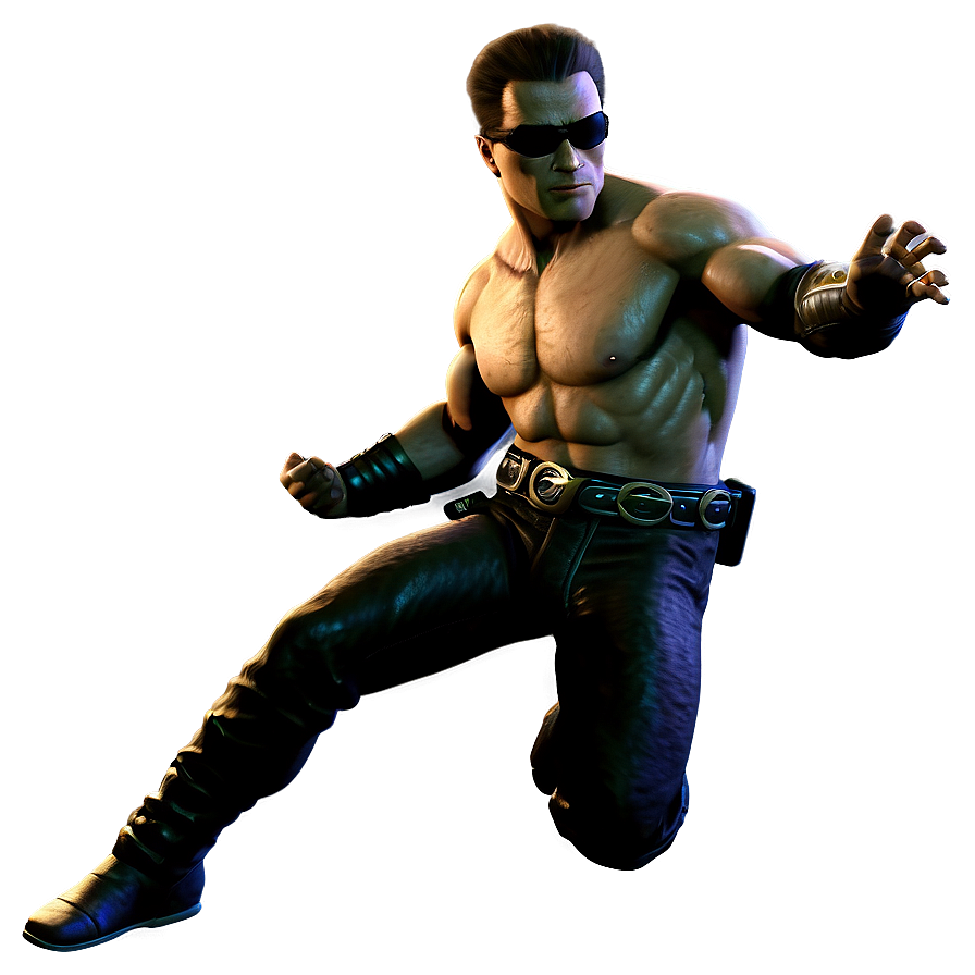 Johnny Cage Side Kick Png Hrf12 PNG Image