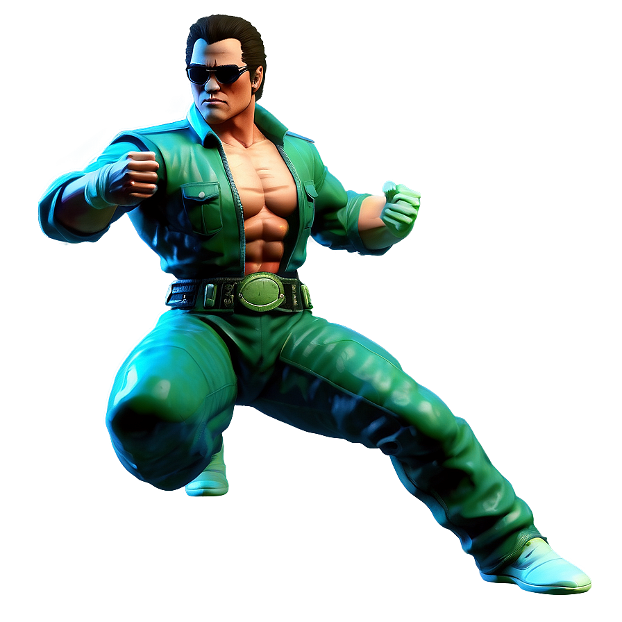 Johnny Cage Video Game Sprite Png 06292024 PNG Image