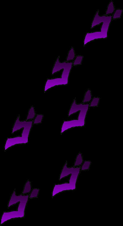 Jojo Menacing Symbols PNG Image