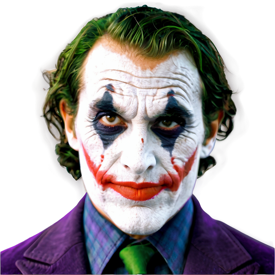 Joker Face Paint Png Svy60 PNG Image