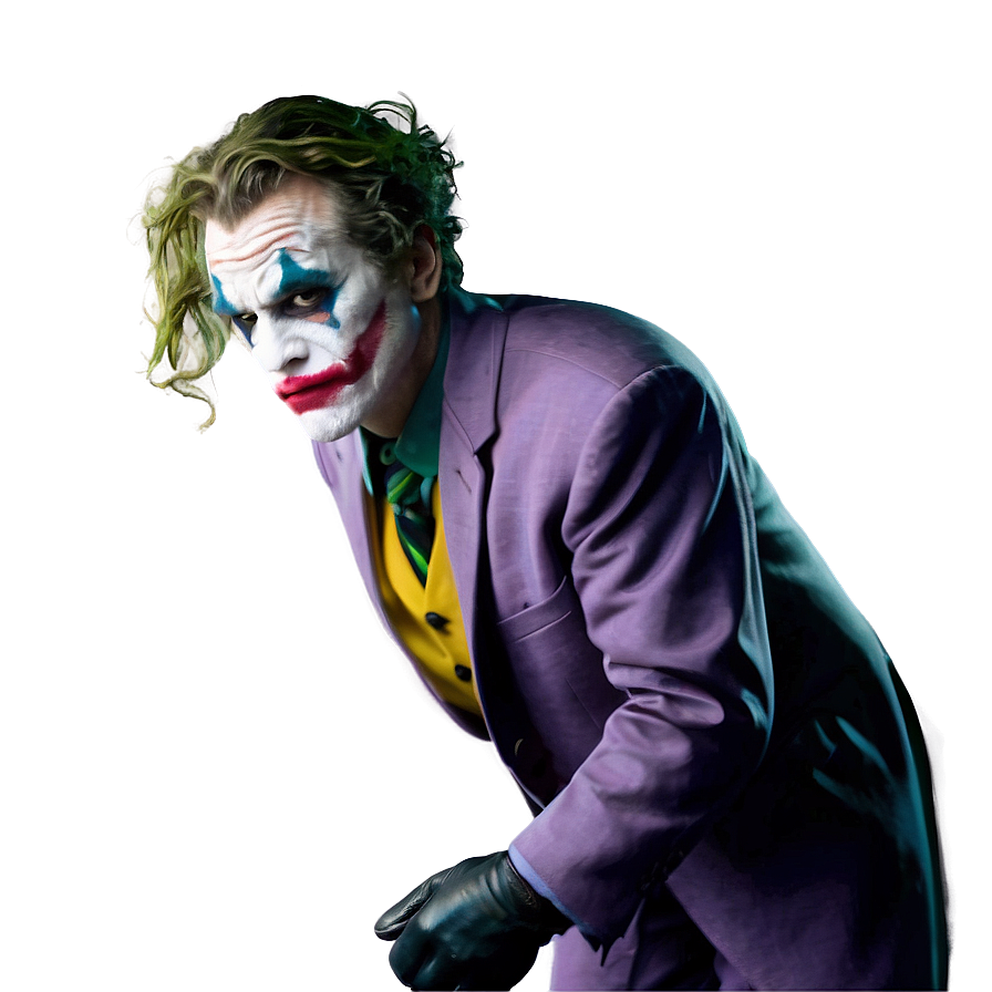 Joker In Action Png Akr PNG Image