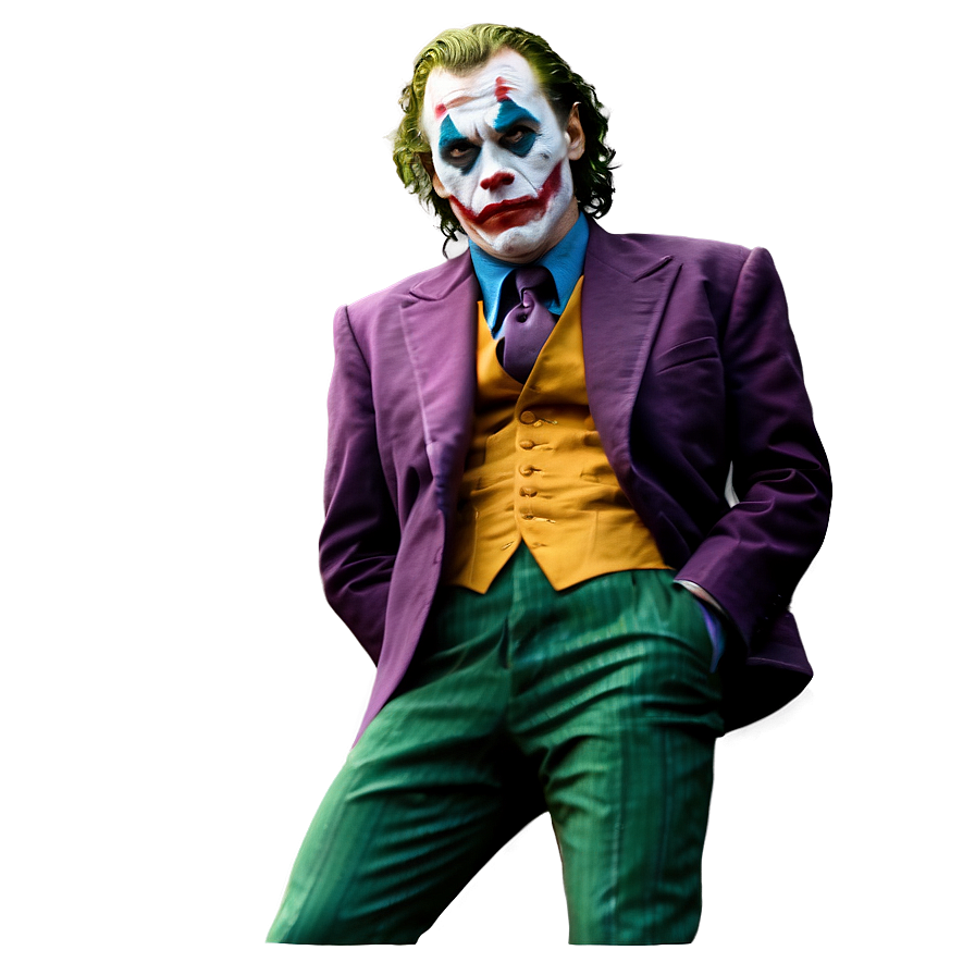 Joker In Action Png Ala PNG Image