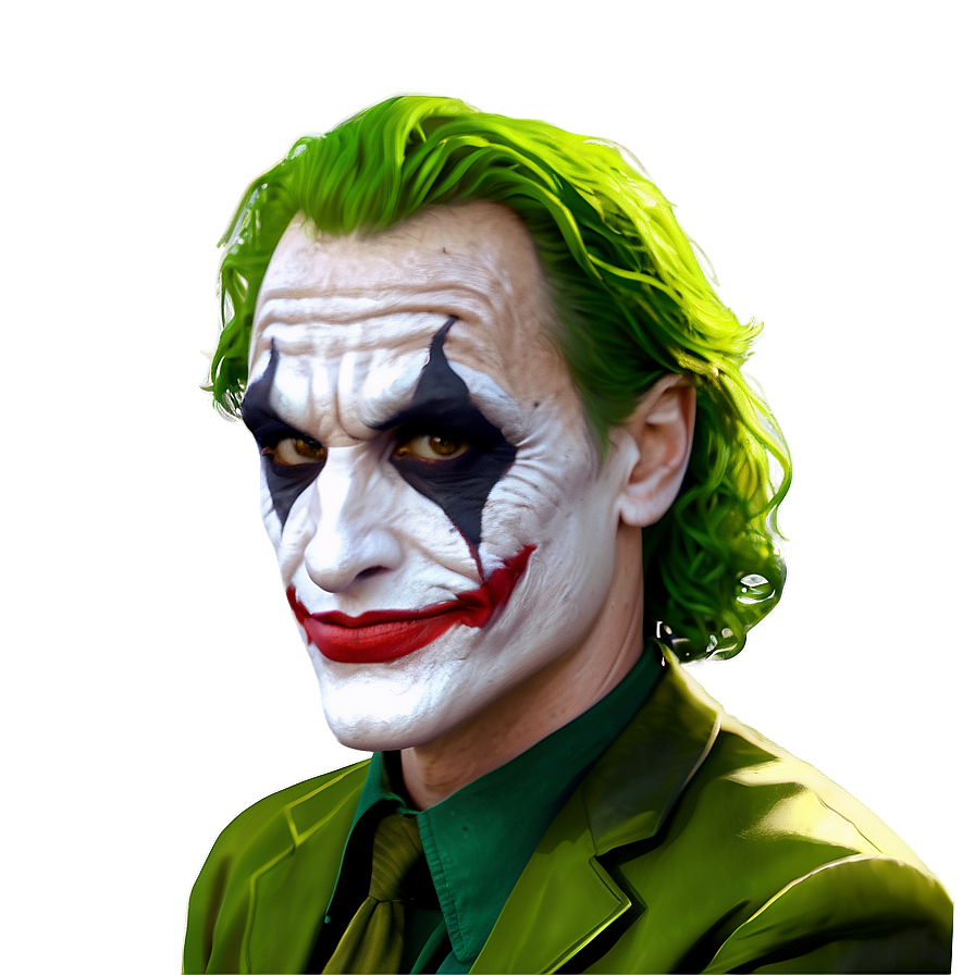 Joker In Gotham Png Obq PNG Image