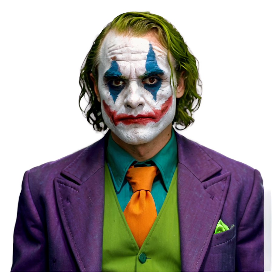 Joker Makeup For Beginners Png Ocr PNG Image