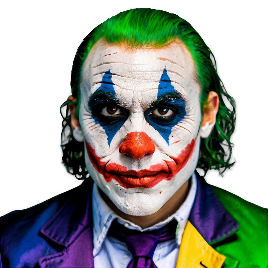 Joker Makeup For Kids Png Yrs PNG Image