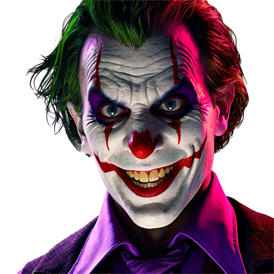 Joker's Diabolical Smile Png Xdj PNG Image