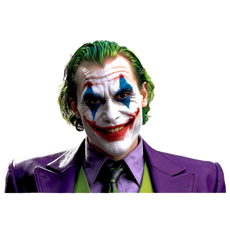 Joker's Enigmatic Smile Png Gcn PNG Image