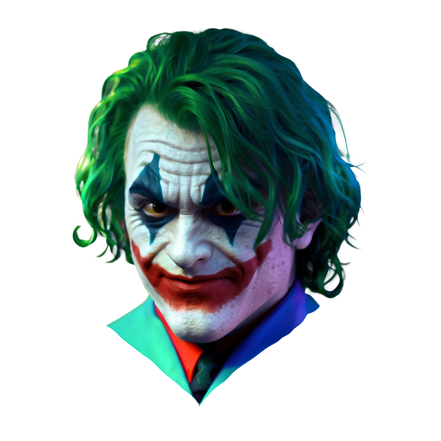 Joker's Green Hair Png 60 PNG Image