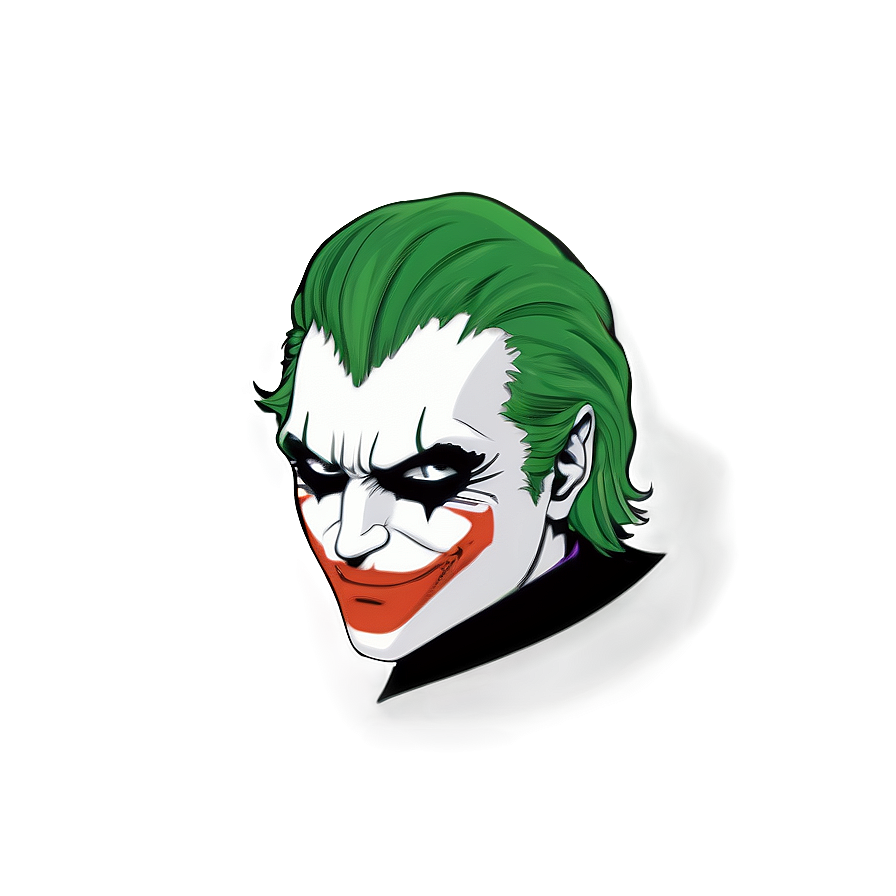 Joker's Green Hair Png Vnl PNG Image