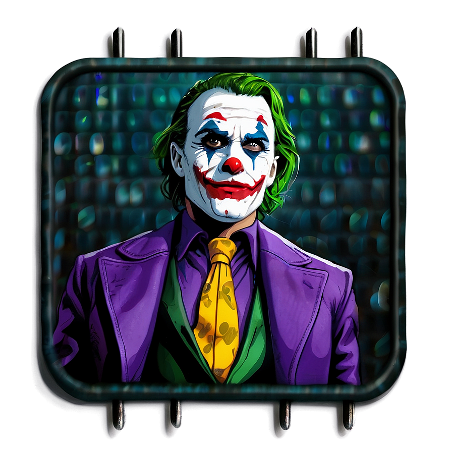 Joker's Heist Plan Png 48 PNG Image