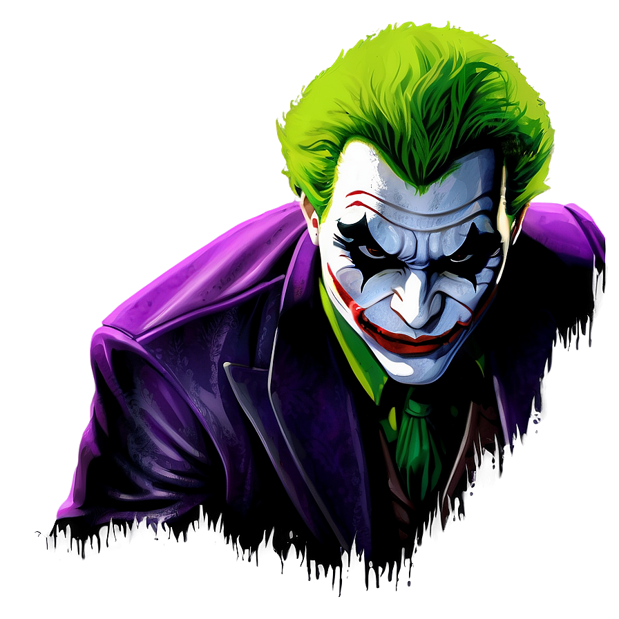 Joker's Mysterious Shadow Png 13 PNG Image