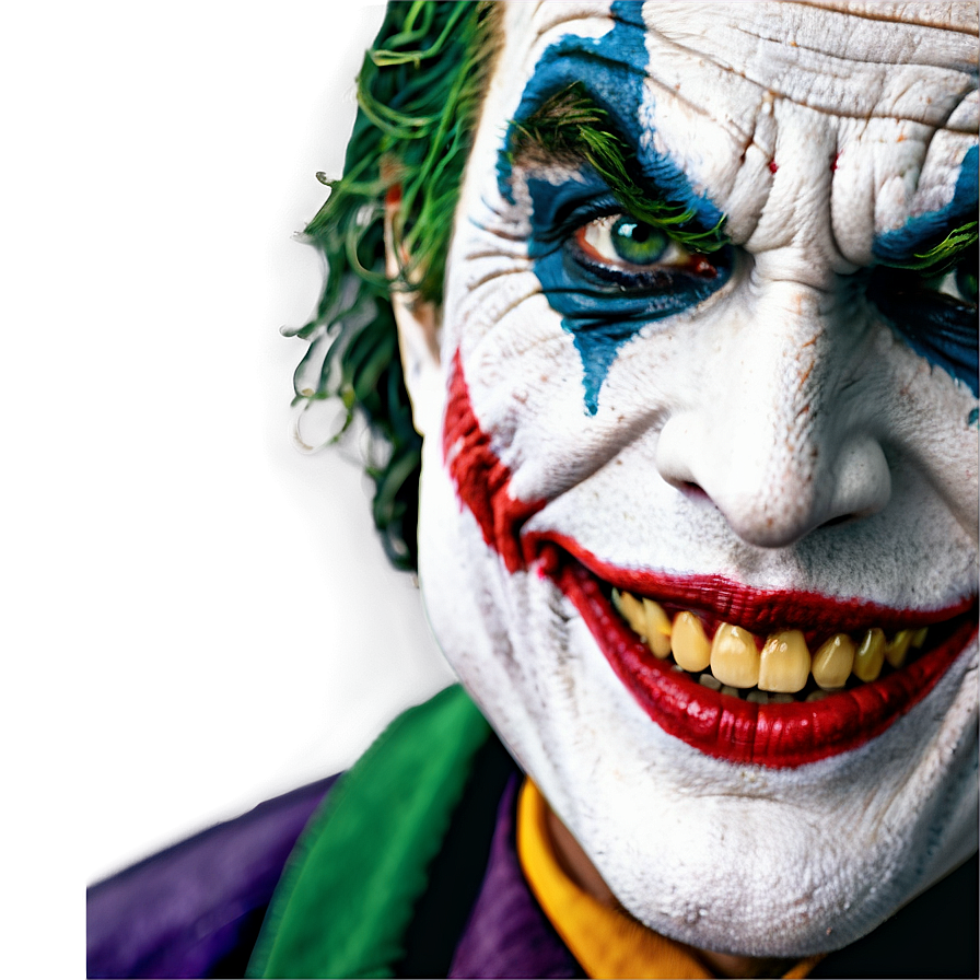 Joker's Twisted Smile Png Nhe PNG Image