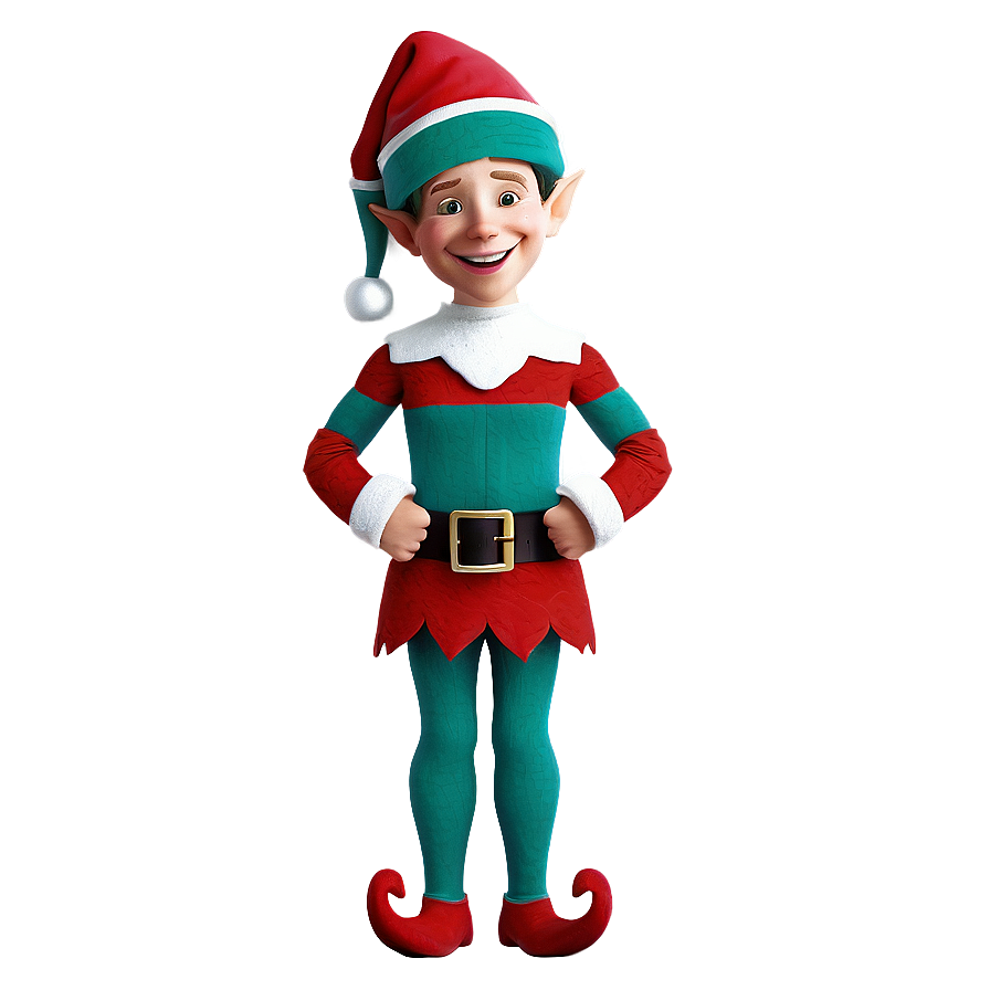 Jolly Christmas Elf Png 37 PNG Image