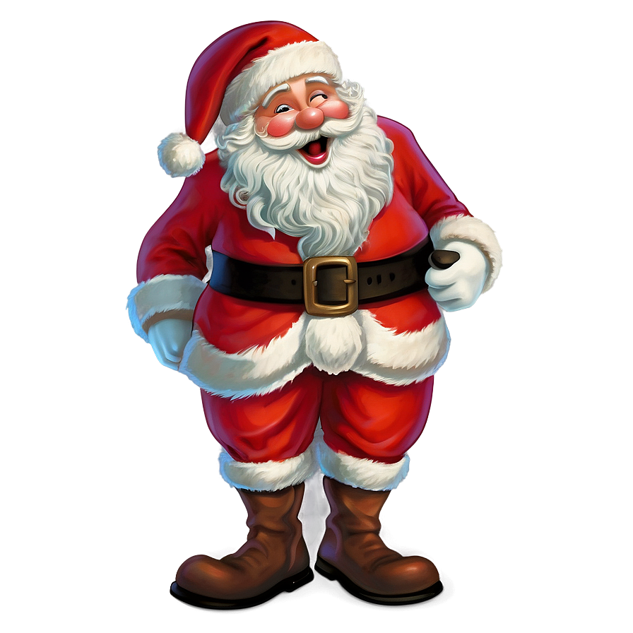 Jolly Santa Claus Png Fyw81 PNG Image