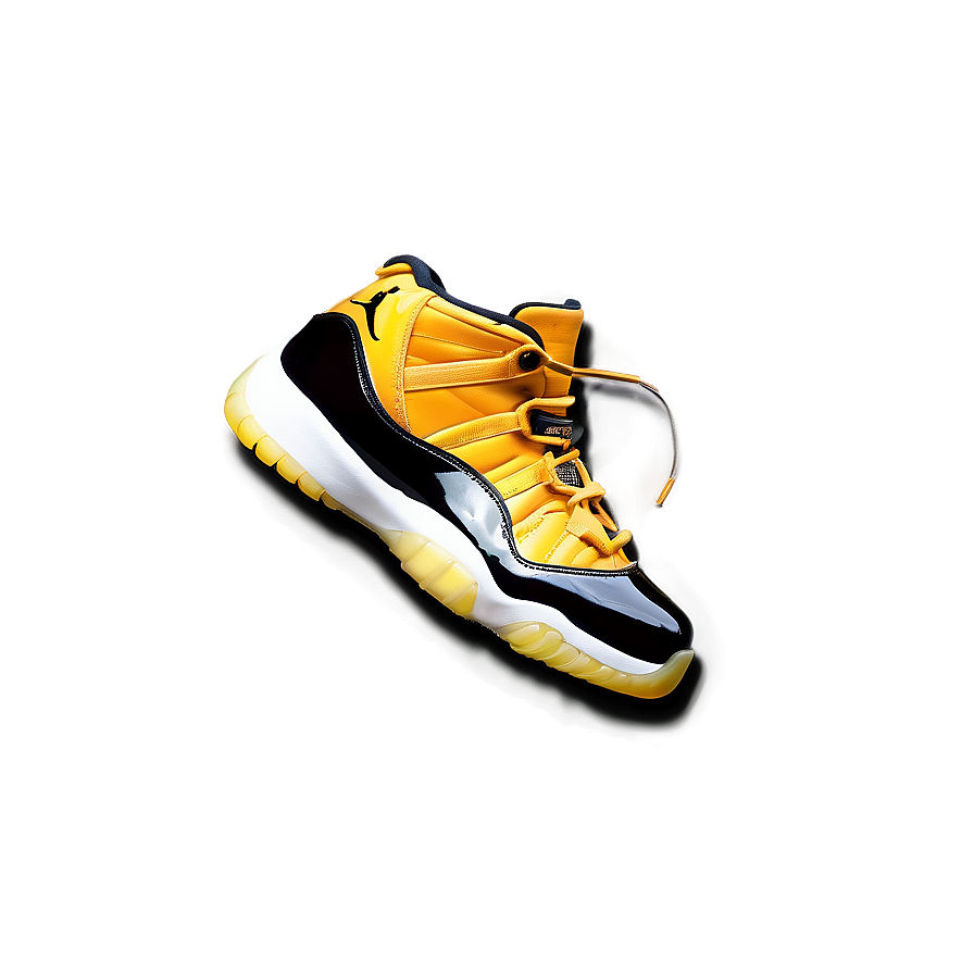 Jordan 11 Low Bright Citrus Png 06252024 PNG Image