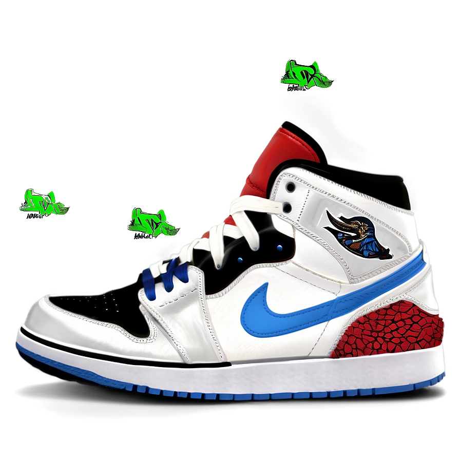 Jordan Shoes Artwork Png 8 PNG Image