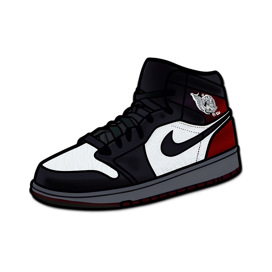 Jordan Shoes Outline Png Ceb34 PNG Image