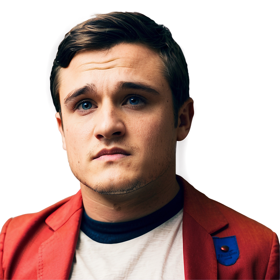 Josh Hutcherson Interview Look Png Gyj2 PNG Image