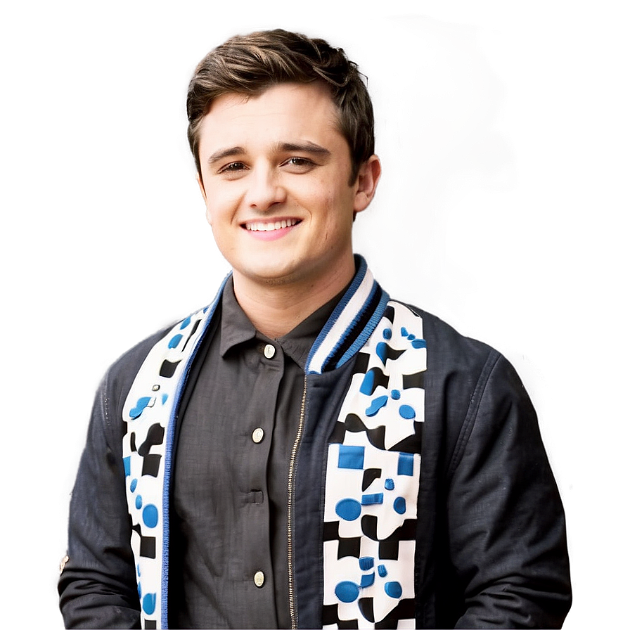 Josh Hutcherson Smiling Png 67 PNG Image