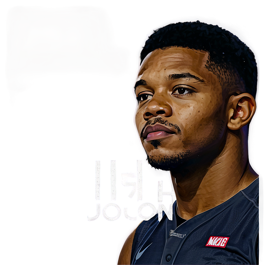 Josh Jacobs Illustration PNG Image