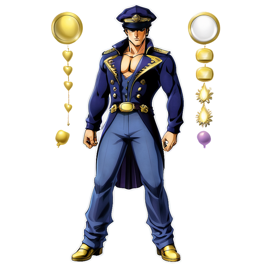 Jotaro Classic Outfit Png 06232024 PNG Image