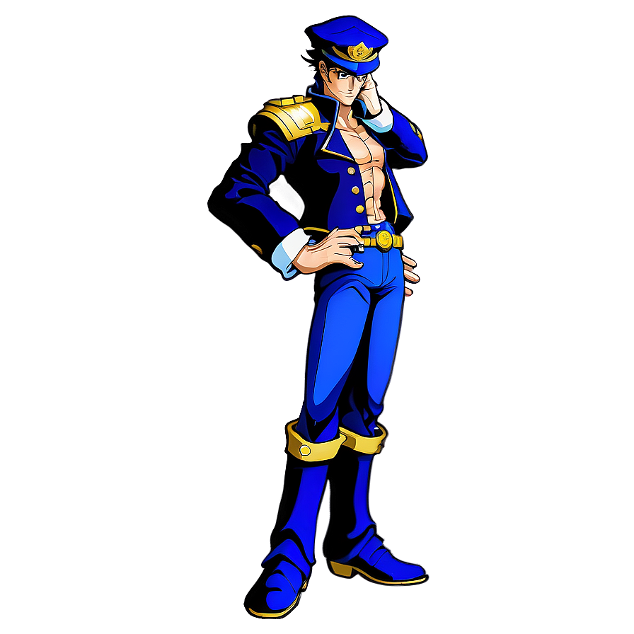 Jotaro Kujo Pose Png 55 PNG Image