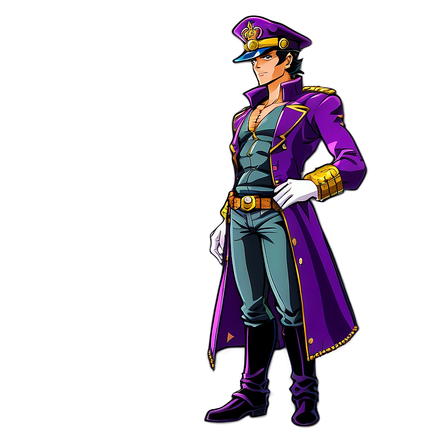 Jotaro Kujo Pose Png Gqv53 PNG Image