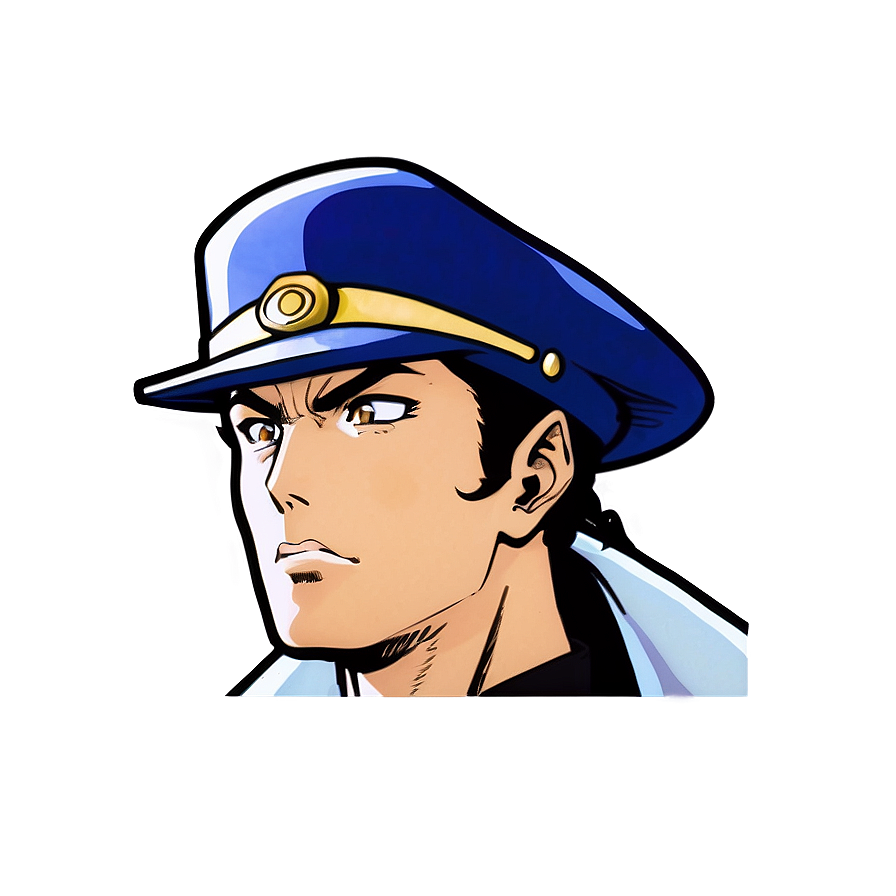 Jotaro Manga Icon Png Tsq23 PNG Image