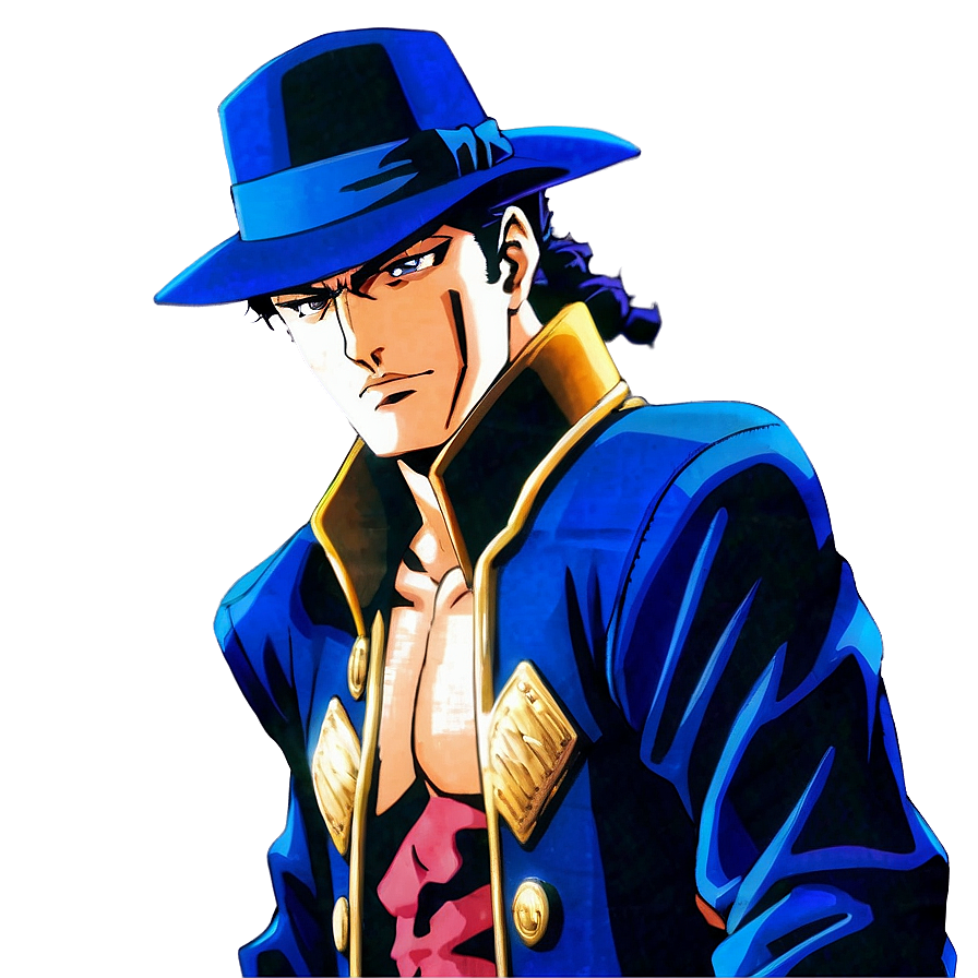 Jotaro Memorable Scene Png Jvf24 PNG Image