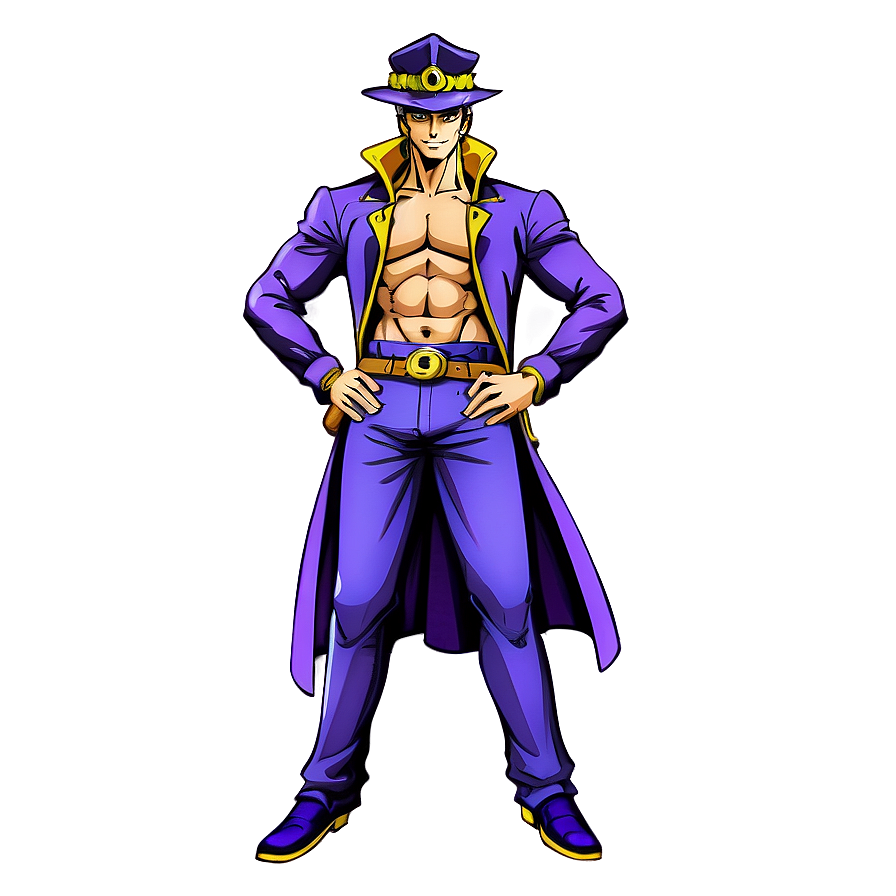 Jotaro Stand Manifest Png 06232024 PNG Image