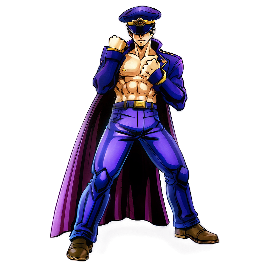 Jotaro Stand Power Png Dbt4 PNG Image