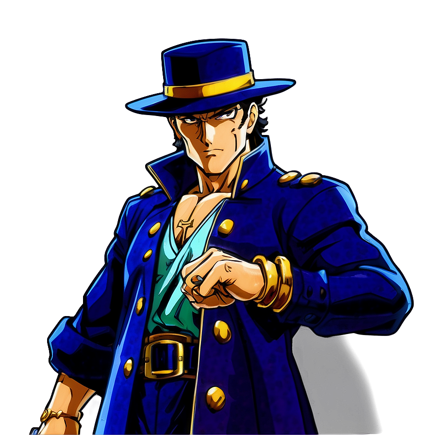 Jotaro Stardust Crusaders Png 59 PNG Image