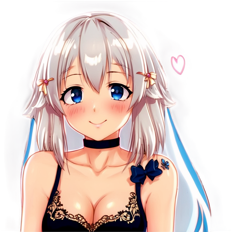 Joyful Anime Blush Png Bxx PNG Image