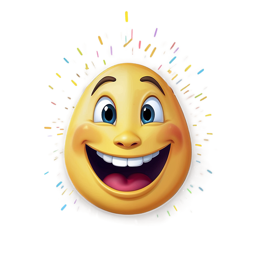 Joyful Emoji Expression Png 76 PNG Image