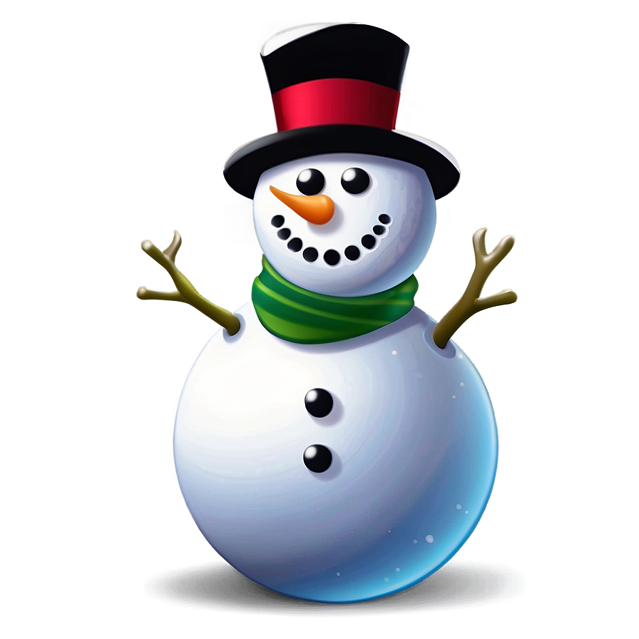 Joyful Snowman Icon Png 05062024 PNG Image