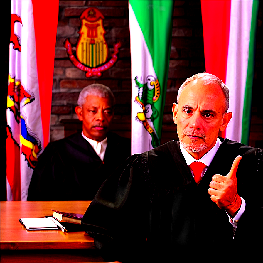 Judge Giving Verdict Png Pmc PNG Image