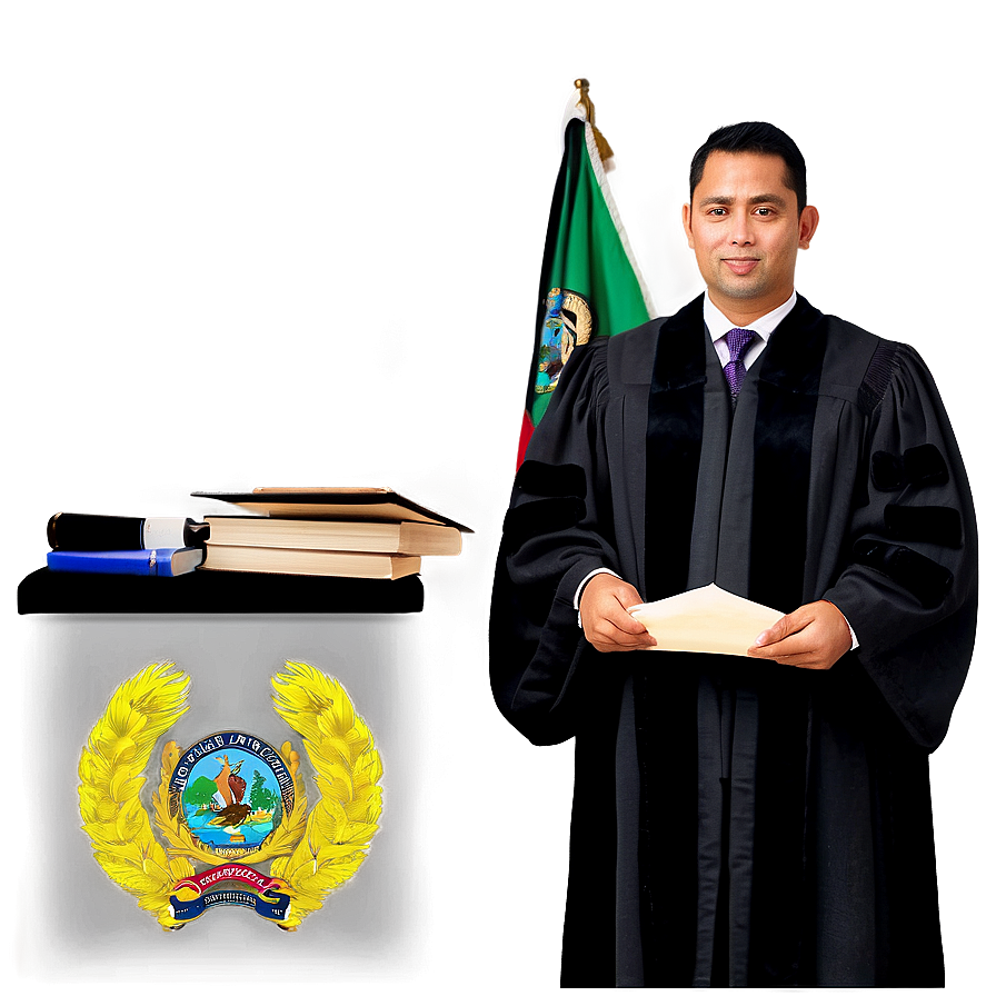 Judge In Courtroom Png Wph PNG Image