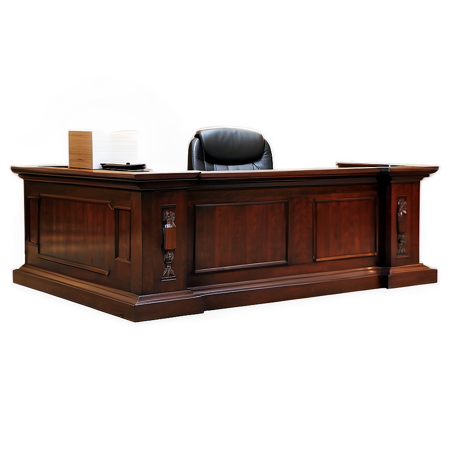 Judge's Bench In Courtroom Png Hsg3 PNG Image