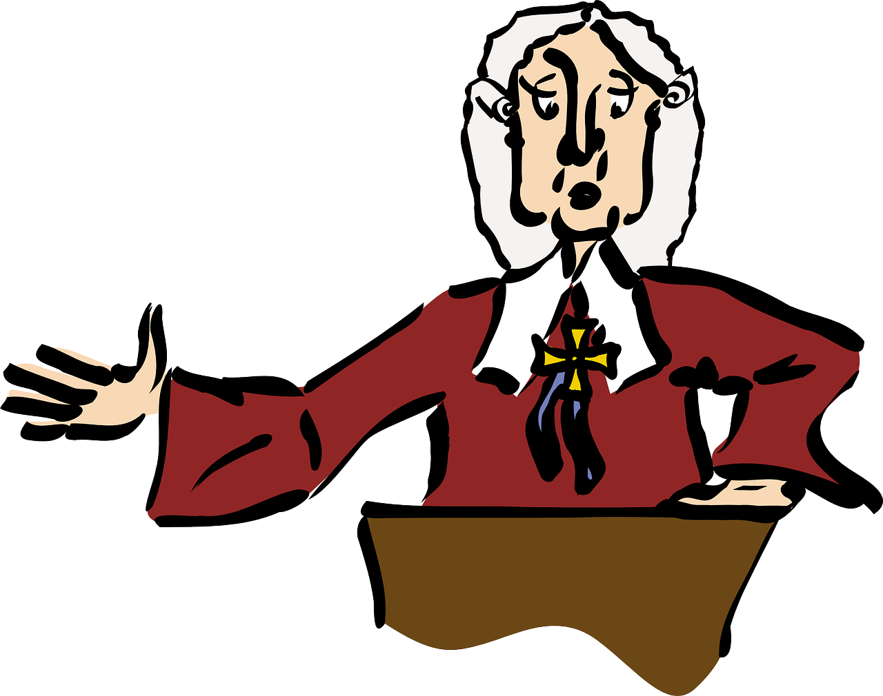 Judicial Figure Illustration.png PNG Image