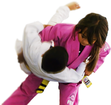 Judo Throw Practice PNG Image