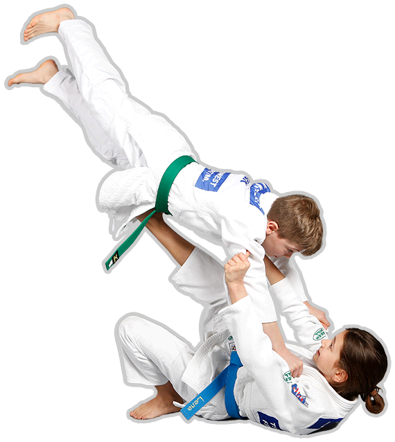 Judo Throw Technique PNG Image